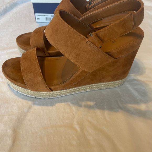 Cognac Suede sandals - Picture 5 of 5